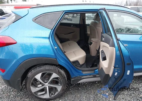 2018 Hyundai Tucson Limited z USA, uszkodzony, nr VIN KM8J3CA2XJU777871